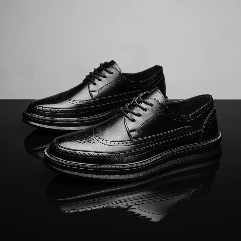 Ashton – Herren-Brogue-Sneaker aus Leder