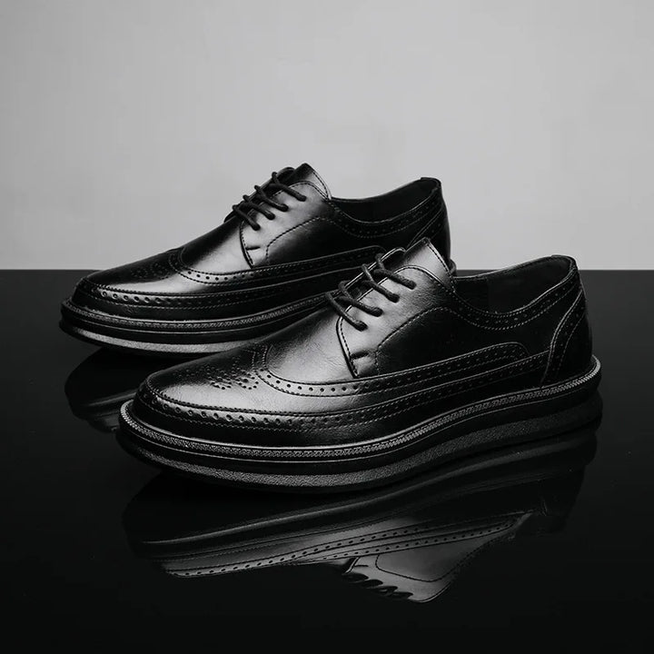 Ashton – Herren-Brogue-Sneaker aus Leder