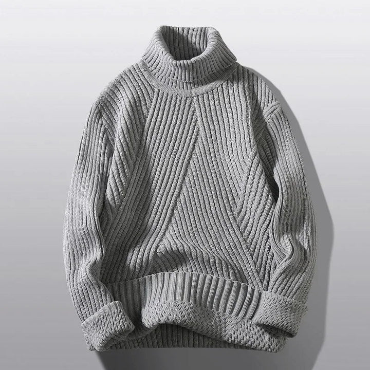Alpine – Herren-Rollkragenpullover aus Kaschmir-Mix