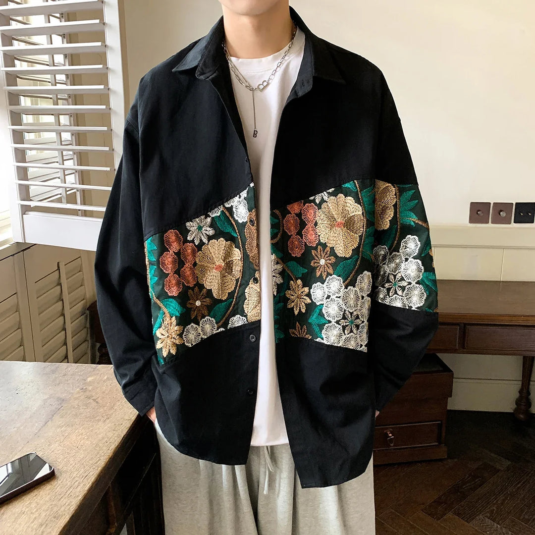 Heritage - Statement-Jacke mit floralen Details - Produktansicht 6