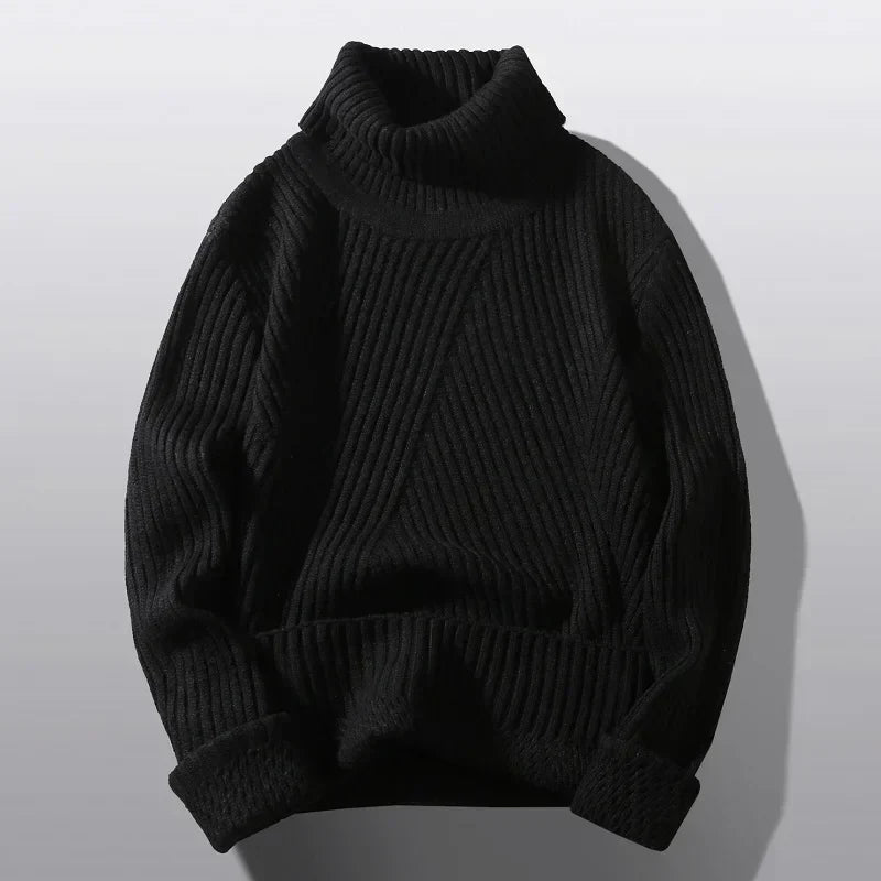 Alpine – Herren-Rollkragenpullover aus Kaschmir-Mix