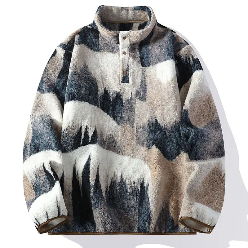 Abstract Peaks - Fleecejacke für Herren - Produktansicht 2