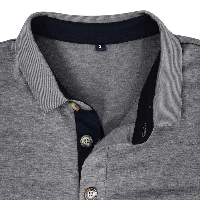Michael - Einfarbiges Herren-Langarmshirt - Produktansicht 18