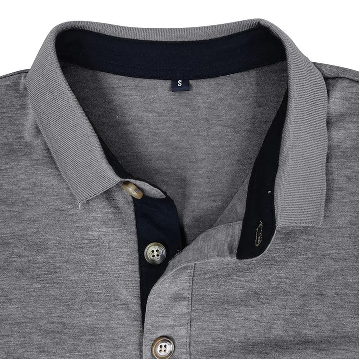 Michael - Einfarbiges Herren-Langarmshirt - Produktansicht 18