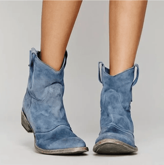 Audrey - Komfort-Stiefel in Veloursleder-Optik - Produktansicht 1