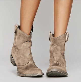 Audrey - Komfort-Stiefel in Veloursleder-Optik - Produktansicht 3