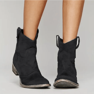Audrey - Komfort-Stiefel in Veloursleder-Optik - Produktansicht 5