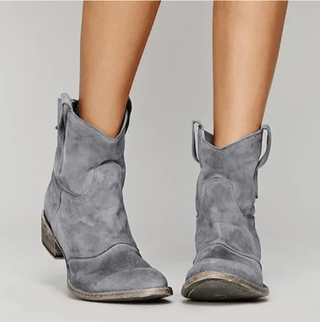Audrey - Komfort-Stiefel in Veloursleder-Optik - Produktansicht 6