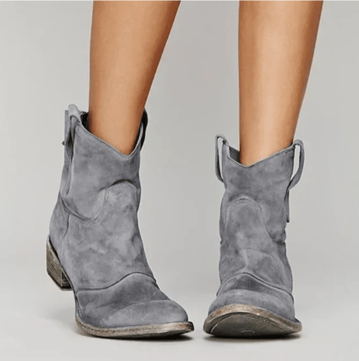 Audrey - Komfort-Stiefel in Veloursleder-Optik - Produktansicht 6