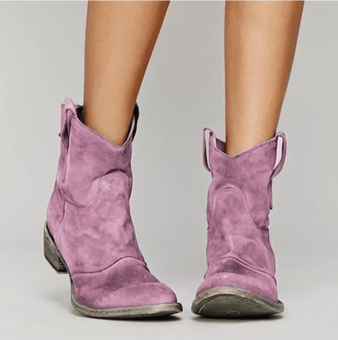 Audrey - Komfort-Stiefel in Veloursleder-Optik - Produktansicht 7