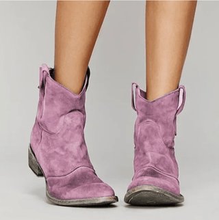 Audrey - Komfort-Stiefel in Veloursleder-Optik - Produktansicht 7