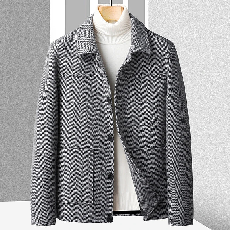 Venezia Herringbone - Vielseitige Herrenjacke - Produktansicht 2