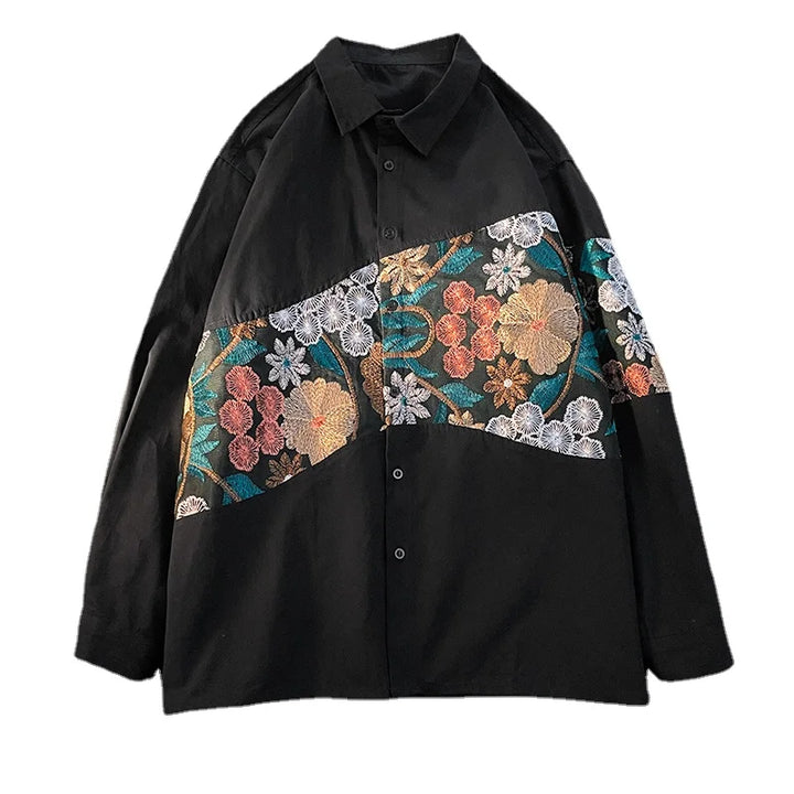 Heritage - Statement-Jacke mit floralen Details - Produktansicht 5