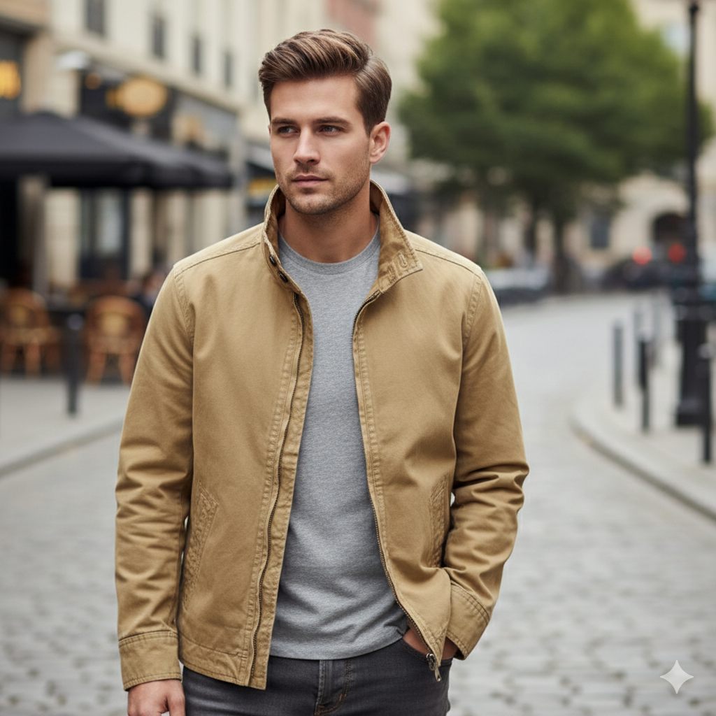 Marek – Herren-Utility-Jacke mit Taschen