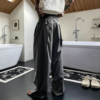 Luthor – Herren-Hose mit weitem Bein und Elastikbund