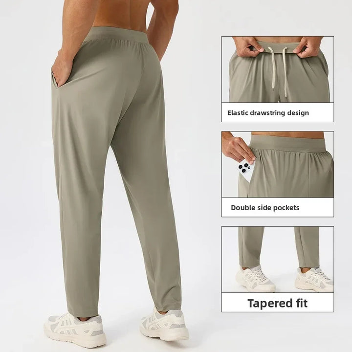 Lunin – Herren-Stretchhose mit geradem Bein