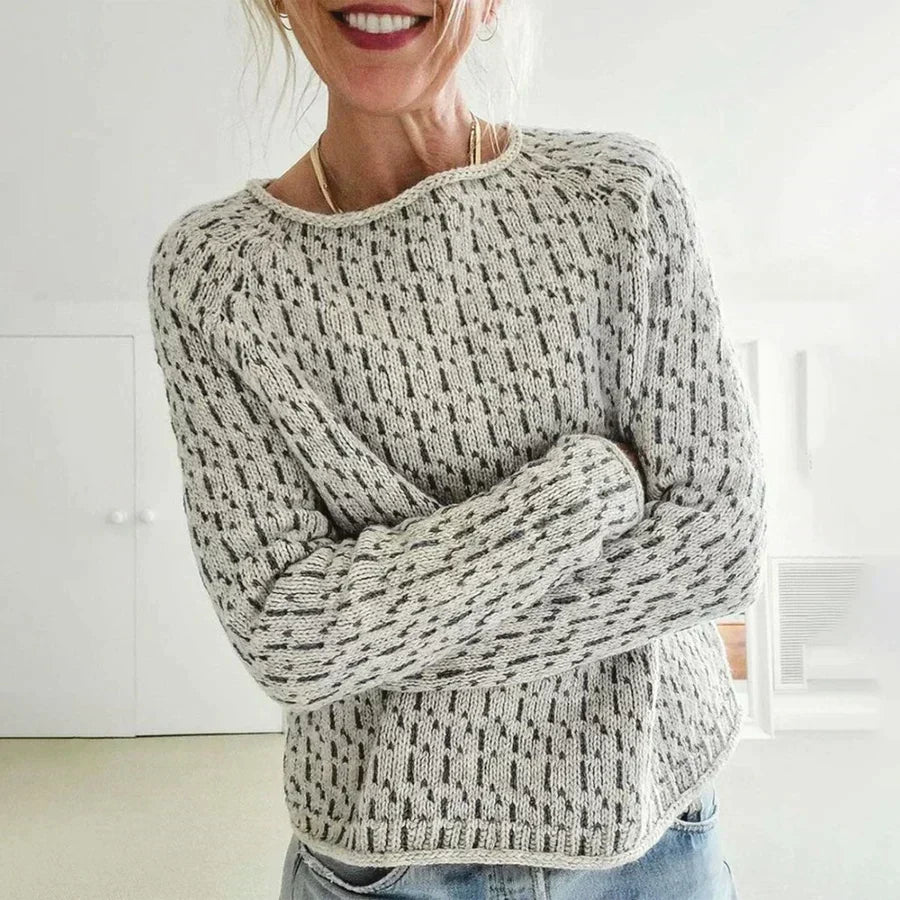 Eva - Oversize-Rundhalspullover - Produktansicht 2