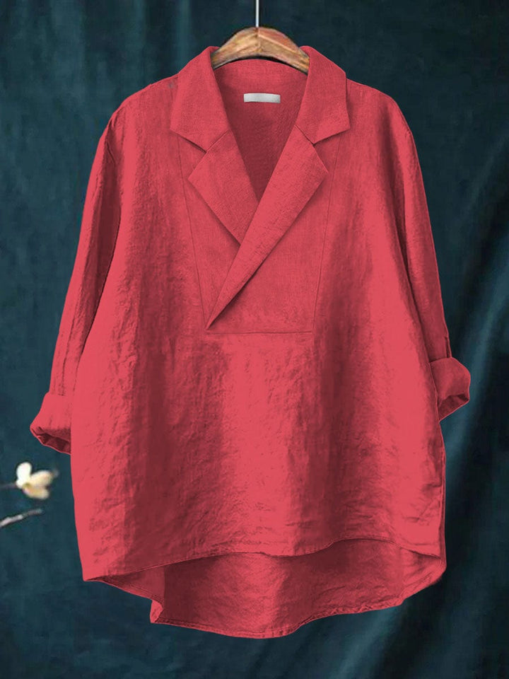 Kimberly – Elegante Damenbluse mit langen Ärmeln