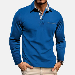 Thomas - Klassisches Langarm-Poloshirt - Produktansicht 6