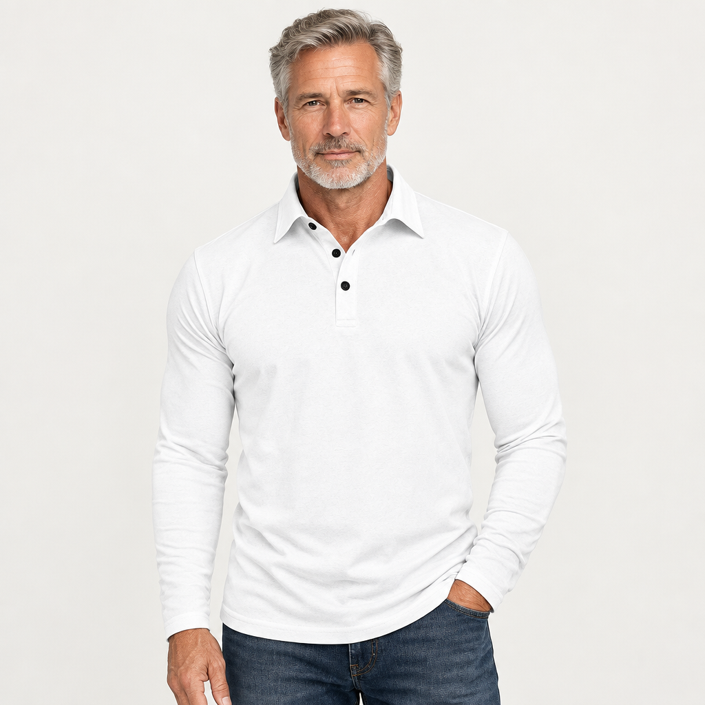 Bernd - Baumwoll-Poloshirt für Herren - Produktansicht 1
