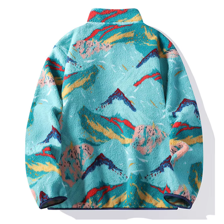 Abstract Peaks - Fleecejacke für Herren - Produktansicht 5