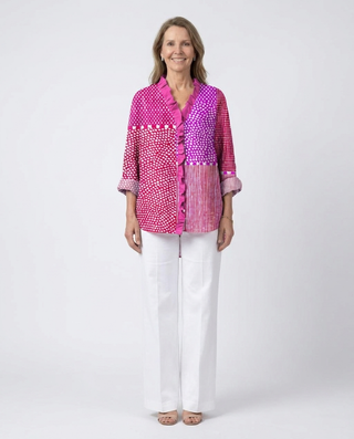 Cassandra – Elegante Damenbluse mit langen Ärmeln