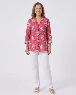 Tara – Elegante Damenbluse mit langen Ärmeln
