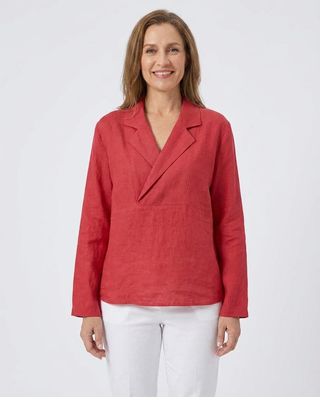 Kimberly – Elegante Damenbluse mit langen Ärmeln