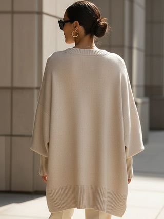 Nora - Oversize-Rundhalspullover - Produktansicht 4