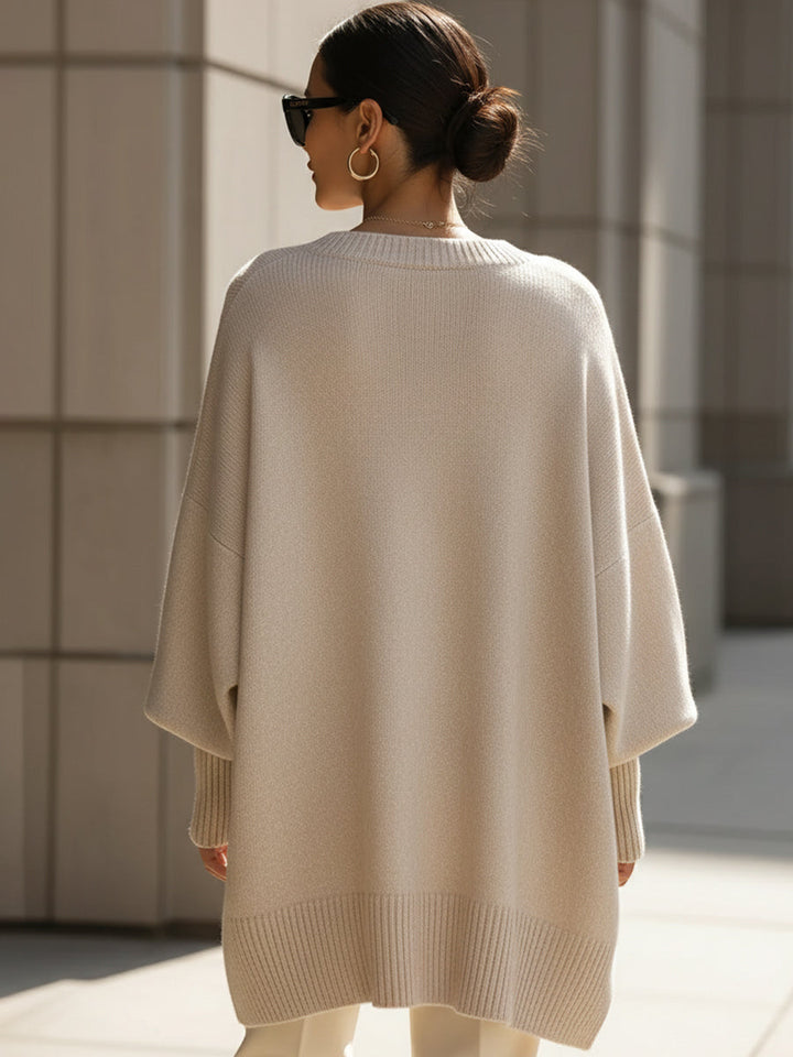 Nora - Oversize-Rundhalspullover - Produktansicht 4
