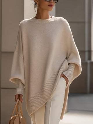 Nora - Oversize-Rundhalspullover - Produktansicht 1