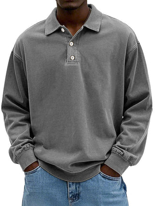 Dirk - Langarm-Poloshirt für Herren - Produktansicht 3
