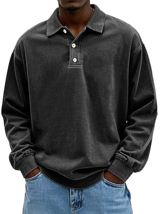 Dirk - Langarm-Poloshirt für Herren - Produktansicht 11