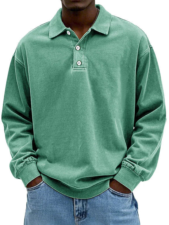 Dirk - Langarm-Poloshirt für Herren - Produktansicht 4