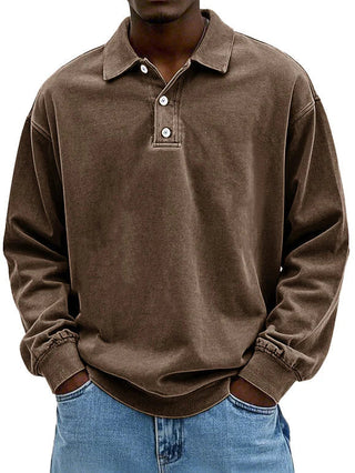 Dirk - Langarm-Poloshirt für Herren - Produktansicht 8