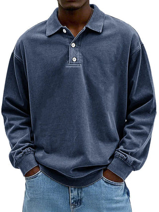Dirk - Langarm-Poloshirt für Herren - Produktansicht 10