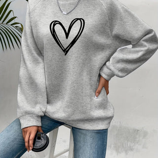 Louisa - Gestreiftes Sweatshirt mit Kontrastdetails - Produktansicht 12