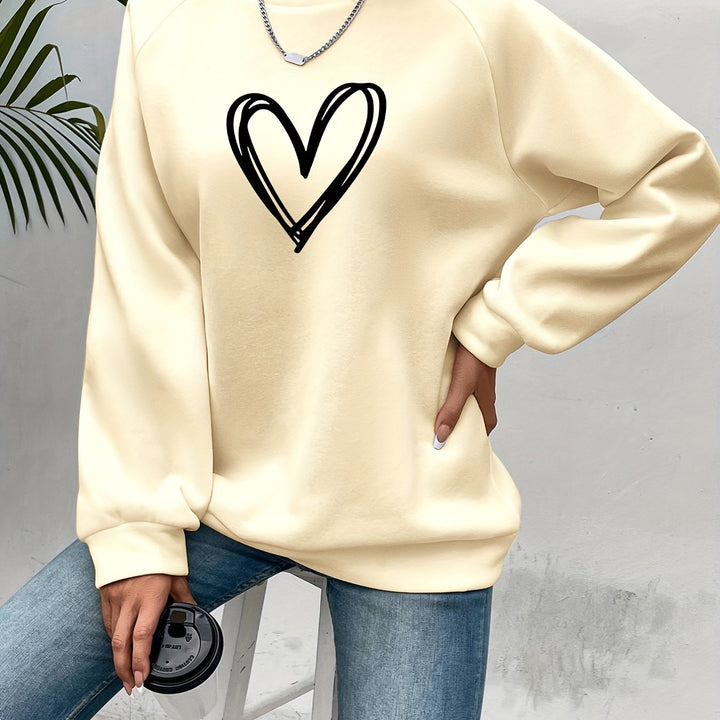 Louisa - Gestreiftes Sweatshirt mit Kontrastdetails - Produktansicht 16