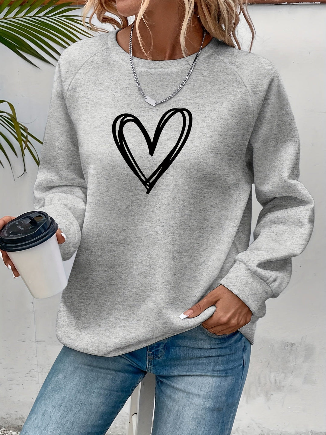 Louisa - Gestreiftes Sweatshirt mit Kontrastdetails - Produktansicht 17