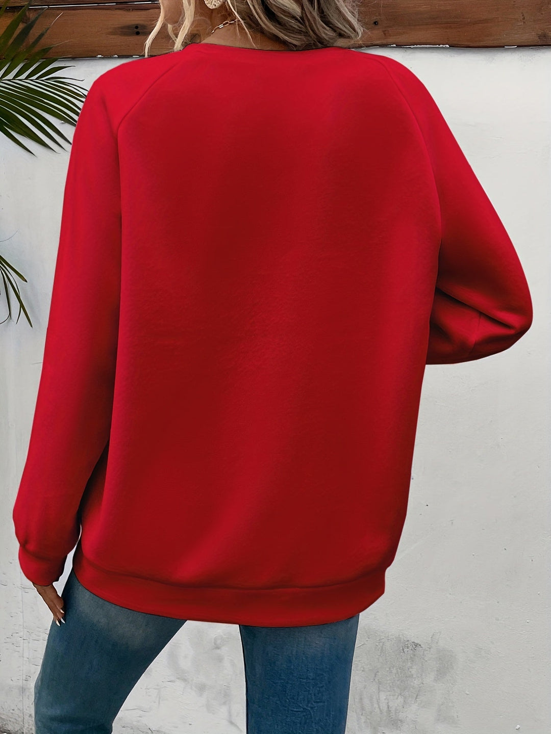 Louisa - Gestreiftes Sweatshirt mit Kontrastdetails - Produktansicht 24
