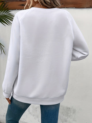 Louisa - Gestreiftes Sweatshirt mit Kontrastdetails - Produktansicht 9