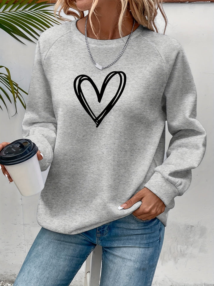 Louisa - Gestreiftes Sweatshirt mit Kontrastdetails - Produktansicht 1