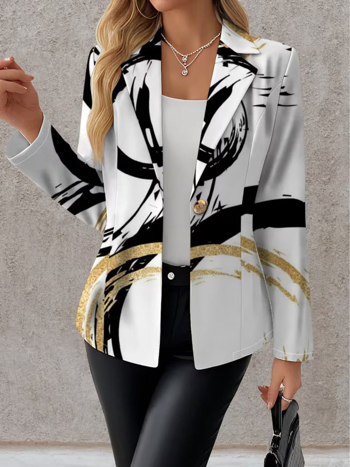 Allegra - Blazer mit Pinselstrichmuster - Produktansicht 3