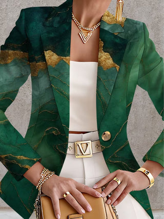 Benedetta - Blazer mit Marmormuster - Produktansicht 5