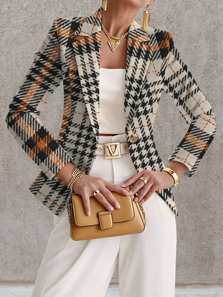 Donata - Blazer mit Hahnentrittmuster - Produktansicht 1