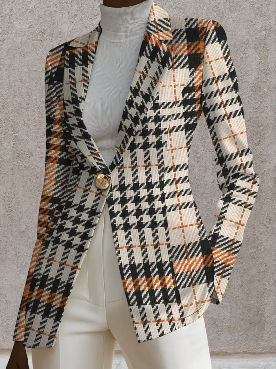Donata - Blazer mit Hahnentrittmuster - Produktansicht 3