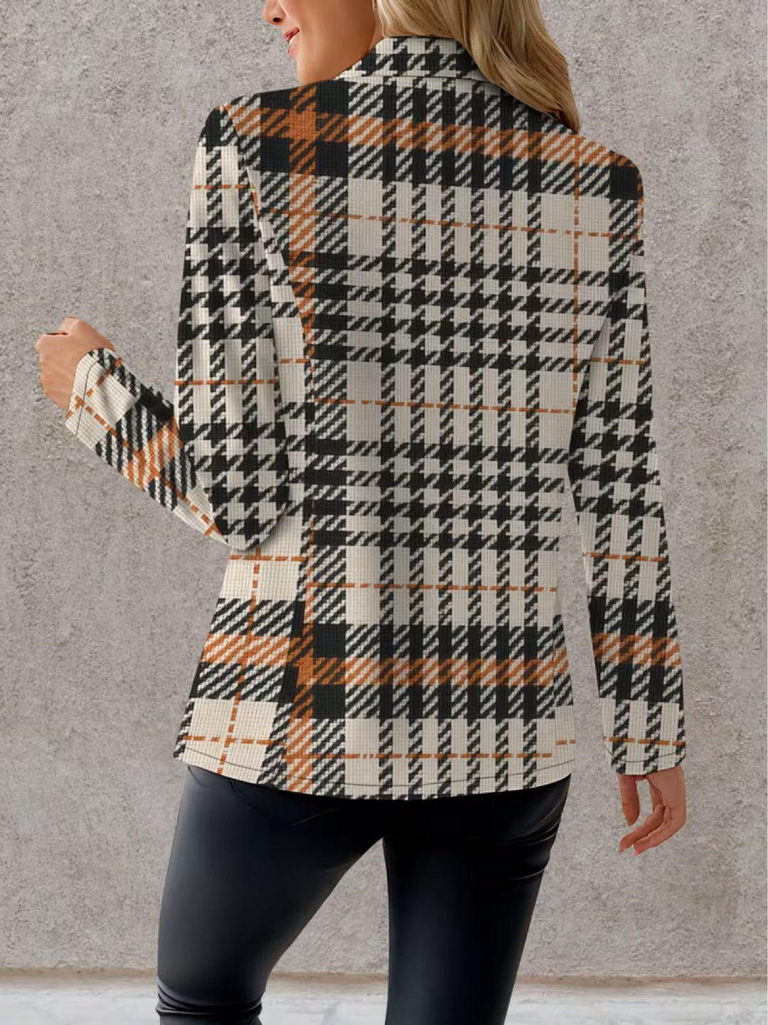 Donata - Blazer mit Hahnentrittmuster - Produktansicht 6