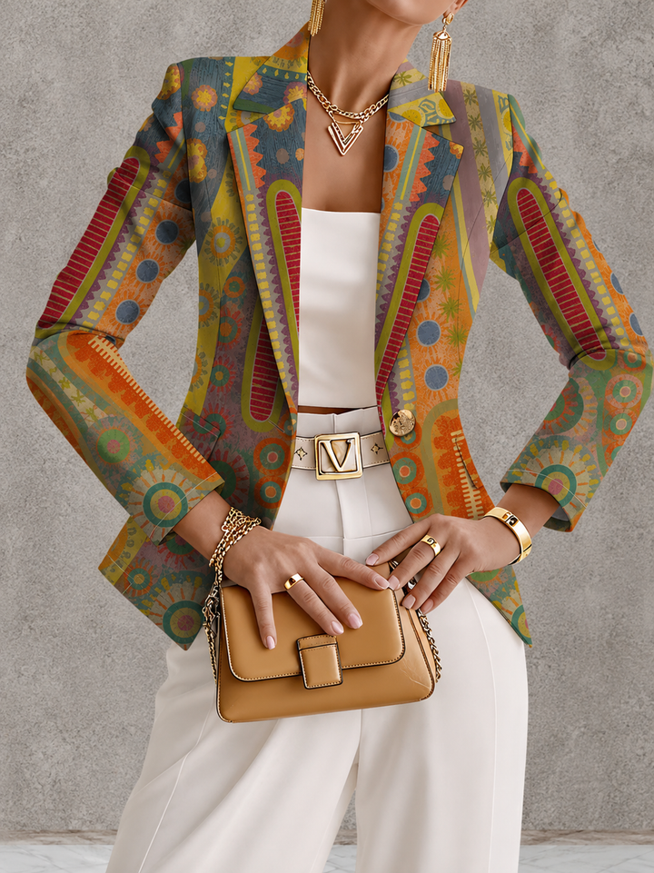 Graziella - Blazer mit Medaillonmuster - Produktansicht 1