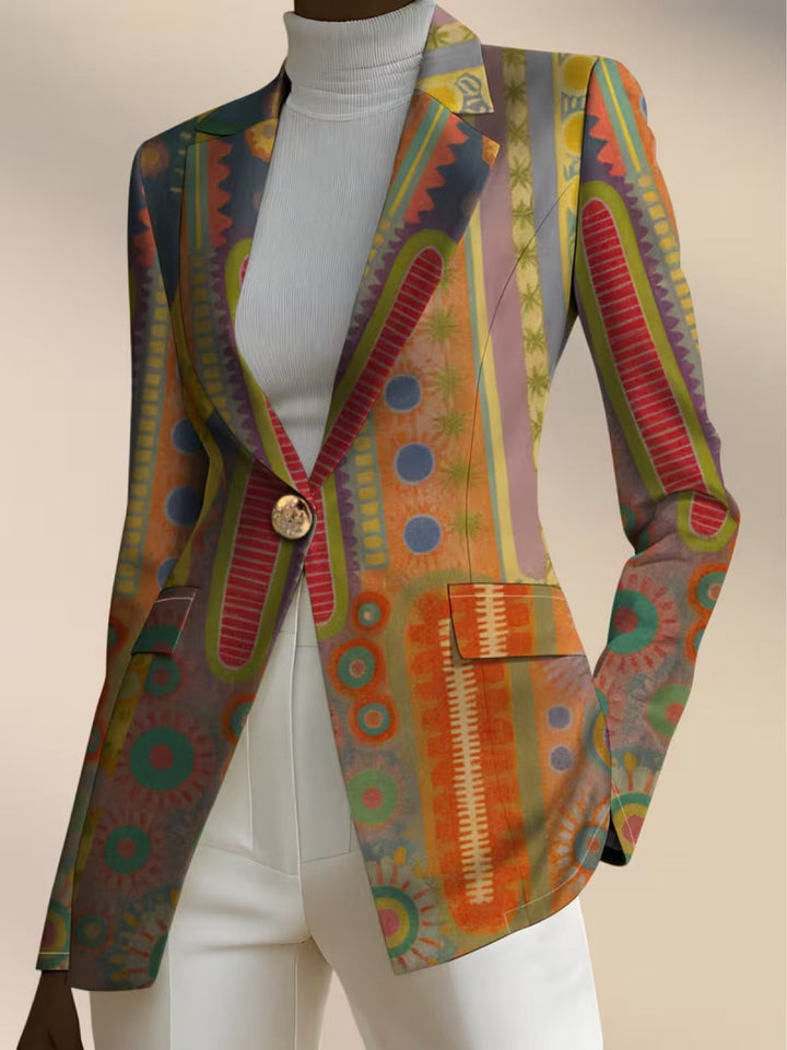 Graziella - Blazer mit Medaillonmuster - Produktansicht 3