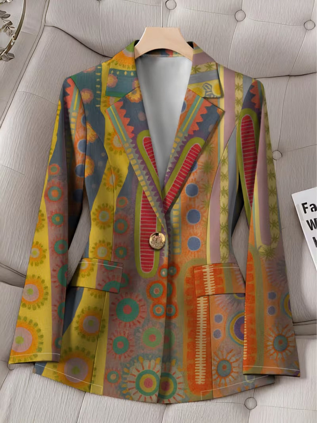 Graziella - Blazer mit Medaillonmuster - Produktansicht 4